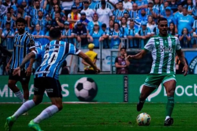 Grêmio saiu atrás do Juventude, mas reagiu para conquista do hepta -  (crédito: Foto: Fernando Alves/EC Juventude)