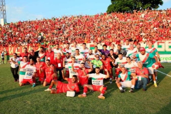 Velo Clube e Juventus se enfrentaram neste sábado, no Benitão, em Rio Claro -  (crédito: Foto: Guilherme Veiga/Ag. Paulistão)