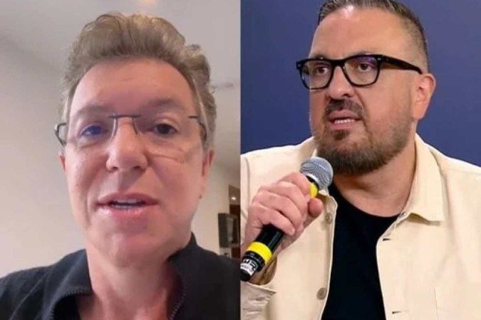 Boninho e Rodrigo Carelli - (crédito: Reprodução Instagram ) Boninho e Rodrigo Carelli - (crédito: Reprodução Instagram )