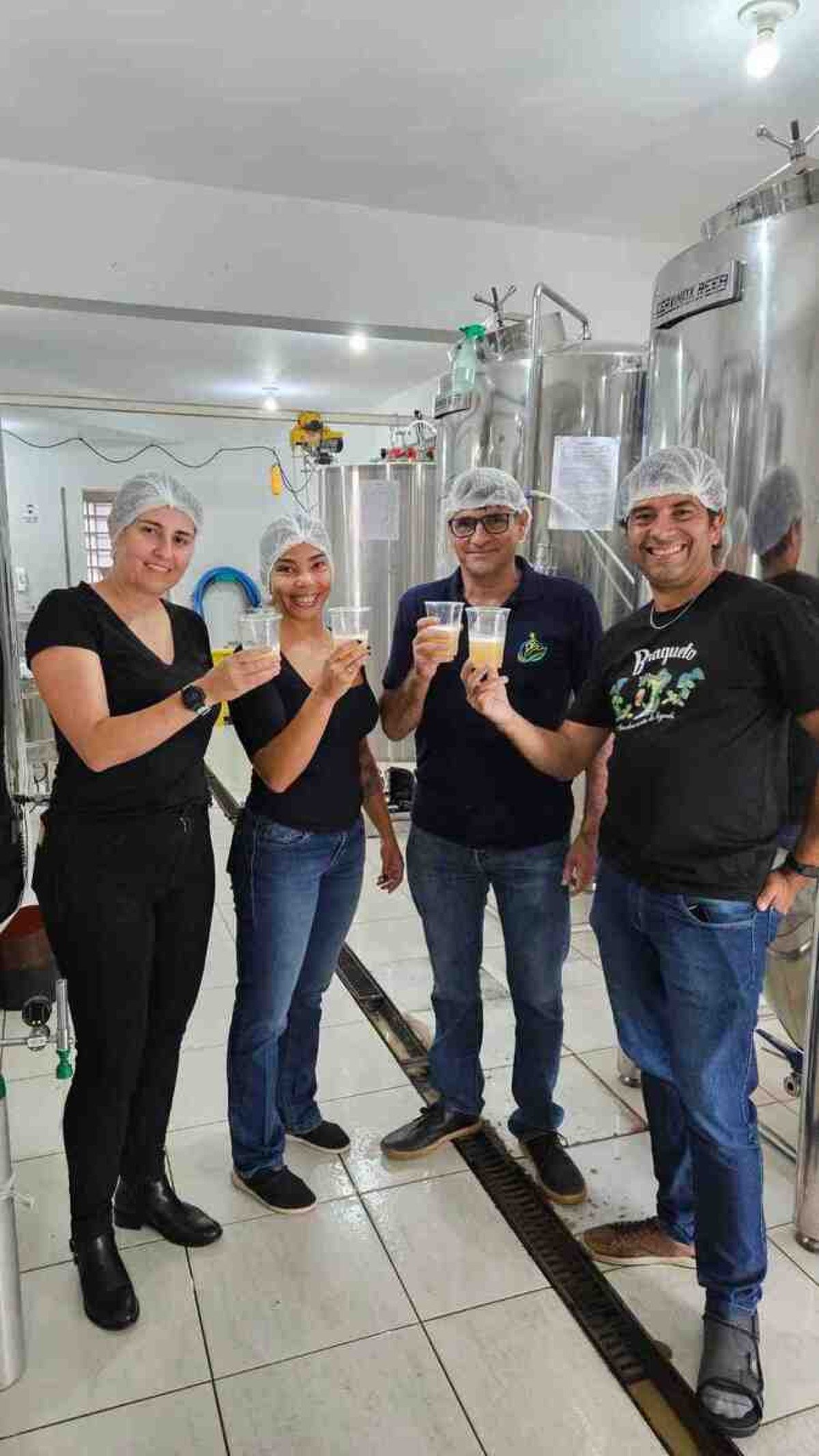 Equipe desenvolvedora da Turma da Colina, criada na UnB a partir do projeto de um estudante