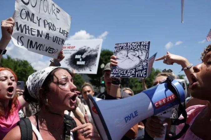 “O aborto é uma oportunidade para os democratas, e continua a ser um problema para os republicanos”, afirma estrategista -  (crédito: GETTY IMAGES)