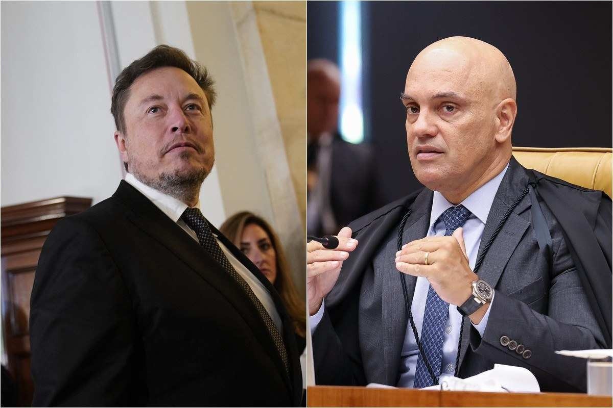 Elon Musk critica Alexandre de Moraes: 