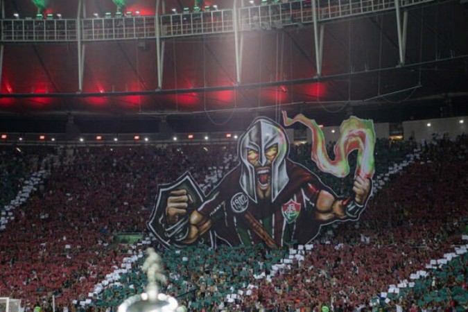 Torcida do Fluminense promete casa cheia para o primeiro jogo do time no Maracanã na Libertadores 2024  -  (crédito: - Foto Lucas Bayer/Jogada10)