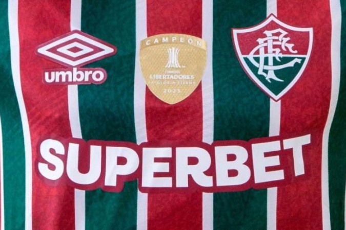 Fluminense e Superbet anunciam acordo pelas próximas três temporadas -  (crédito: Foto: Reprodução / Twitter Superbet)