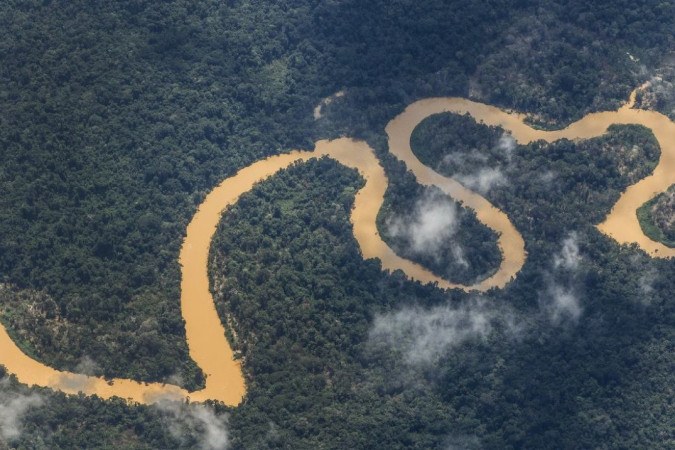 Forças Armadas combatem garimpo na Terra Indígena Yanomami -  (crédito: EBC)