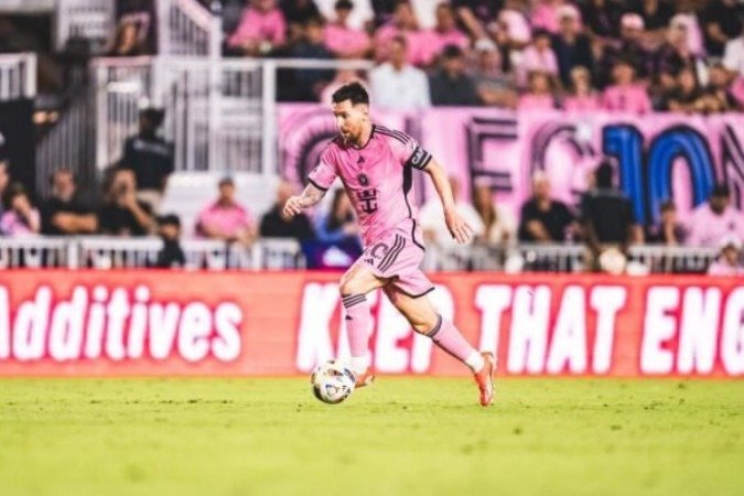 Messi foi personagem de áudio vazado por auxiliar do Monterrey - (crédito: Foto: Divulgação/Inter Miami) Messi foi personagem de áudio vazado por auxiliar do Monterrey - (crédito: Foto: Divulgação/Inter Miami)