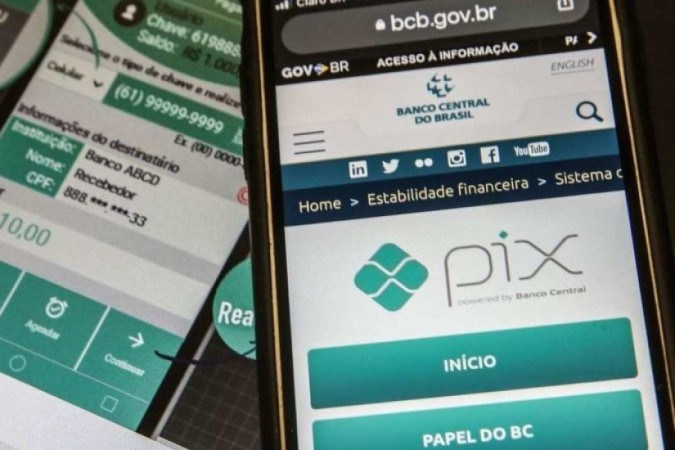 O sistema do Pix se consolidou como um dos meios de pagamento mais popular do Brasil -  (crédito: Marcello Casal Jr/Agência Brasil))
