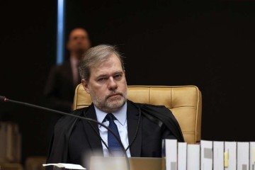 Ministro Dias Toffoli na sessão plenária - (crédito: Rosinei Coutinho/SCO/STF) Ministro Dias Toffoli na sessão plenária - (crédito: Rosinei Coutinho/SCO/STF)