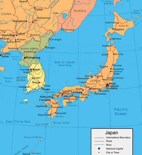 A Autoridade de Informação Geoespacial do Japão descobriu que o país tem 7 mil ilhas a mais do que se imaginava. O FLIPAR mostrou e republica para quem não viu.  -  (crédito:  Site Geology)