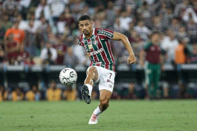 André em ação pelo Fluminense no confronto com o Alianza Lima pela Libertadores - (crédito: - Foto: Lucas Merçon/Fluminense) André em ação pelo Fluminense no confronto com o Alianza Lima pela Libertadores - (crédito: - Foto: Lucas Merçon/Fluminense)