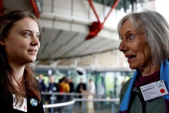 As idosas suíças que ganharam o 1º caso sobre mudanças climáticas na Justiça -  (crédito: BBC Geral)