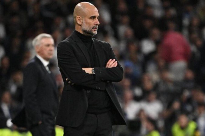 Empate em 3 a 3 entre Real Madrid e Manchester City encantou o mundo nesta terça (9) - (crédito: Foto: Pierre Philippe Marcou / AFB via Getty Images) Empate em 3 a 3 entre Real Madrid e Manchester City encantou o mundo nesta terça (9) - (crédito: Foto: Pierre Philippe Marcou / AFB via Getty Images)