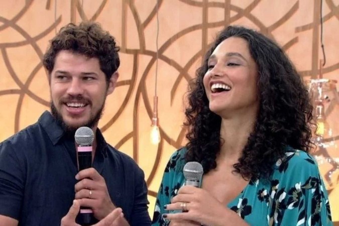 José Loreto e Débora Nascimento -  (crédito: Reprodução Globo)