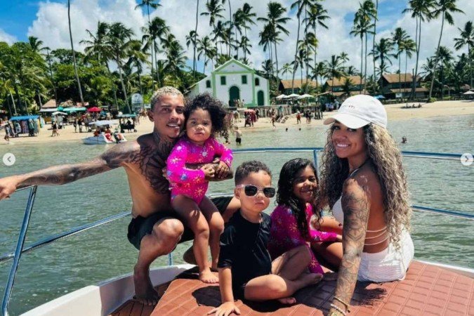 Poze do Rodo, Júlia, Miguel, Laura e Vivi Noronha - (crédito: Reprodução Instagram) Poze do Rodo, Júlia, Miguel, Laura e Vivi Noronha - (crédito: Reprodução Instagram)