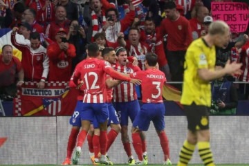 Com gol brasileiro, Atlético de Madrid vence Borussia nas quartas da Champions - No Ataque Internacional