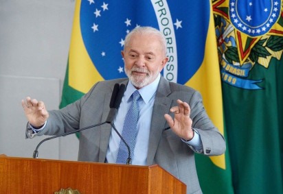 Lula participará do lançamento da pedra fundamental do campus Sol Nascente do Instituto Federal de Educação, Ciência e Tecnologia de Brasília (IFB) -  (crédito:  Ed Alves/CB/DA.Press)