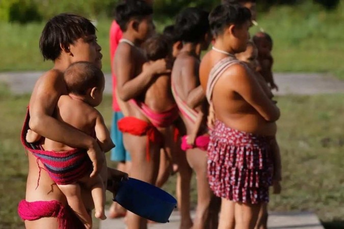 Um dos fatores que explica o índice de mortalidade de indígenas é o número insuficiente de profissionais de saúde e a alta rotatividade nas comunidades tradicionais -  (crédito: Fernando Frazão/Agência Brasil)