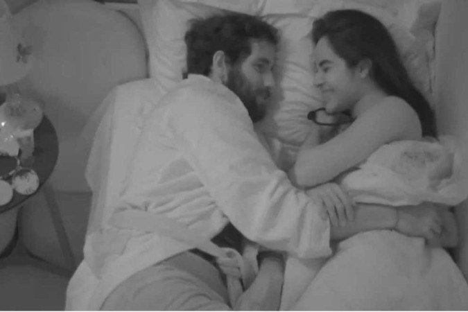 Matteus e Isabelle - (crédito: Reprodução Globo ) Matteus e Isabelle - (crédito: Reprodução Globo )