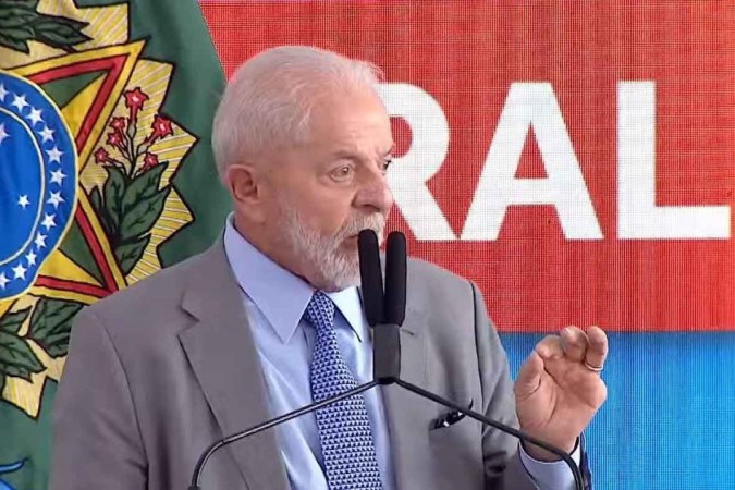 Lula abordou a greve do funcionalismo enquanto fazia a abertura do evento de lançamento de 112 mil unidades do Minha Casa Minha Vida Rural e Entidades -  (crédito: Reprodução/TV Brasil)
