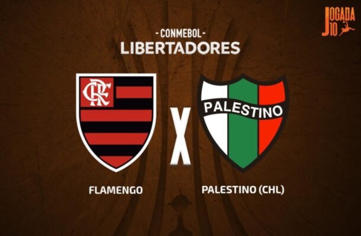 Flamengo x Palestino, AO VIVO, com a Voz do Esporte, às 20h