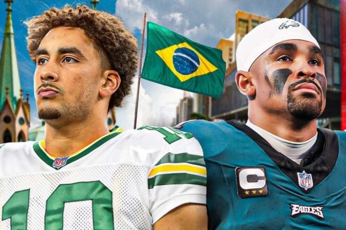 Primeiro jogo da NFL no Brasil será entre Packers e Eagles