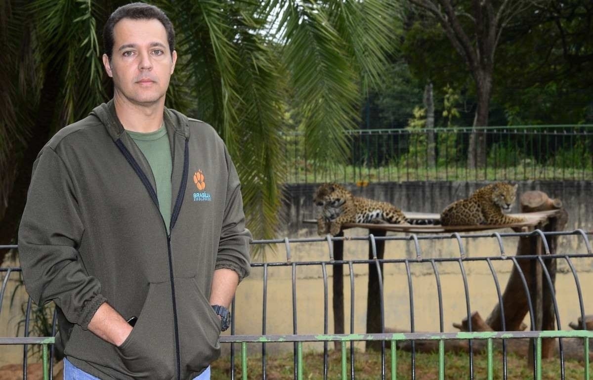 Leandro de Souza Drigo é médico veterinário e diretor de mamíferos do zoo