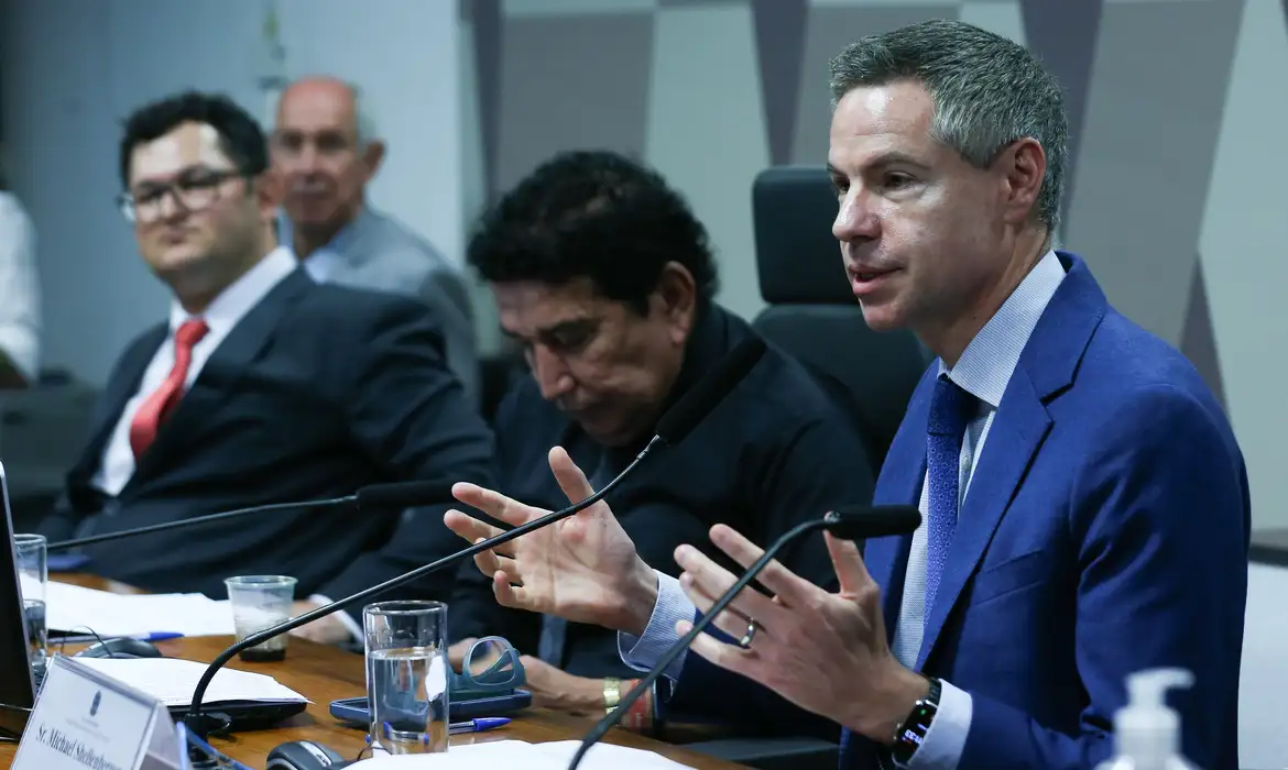 Senado ouve jornalistas citados por Musk para atacar Moraes e o STF -  (crédito: EBC)