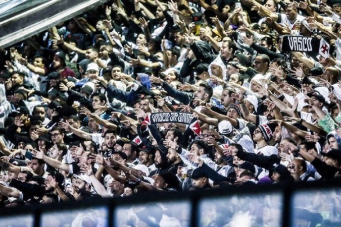 Torcida do Vasco promete casa cheia na estreia pelo Campeonato Brasileiro -  (crédito:  Daniel RAMALHO/VASCO)