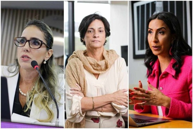 Milena Gama, Sayuri Otoni e Cristiane Damasceno -  (crédito: Reprodução/OAB-RN - Reprodução/OAB Nacional -  Divulgação)