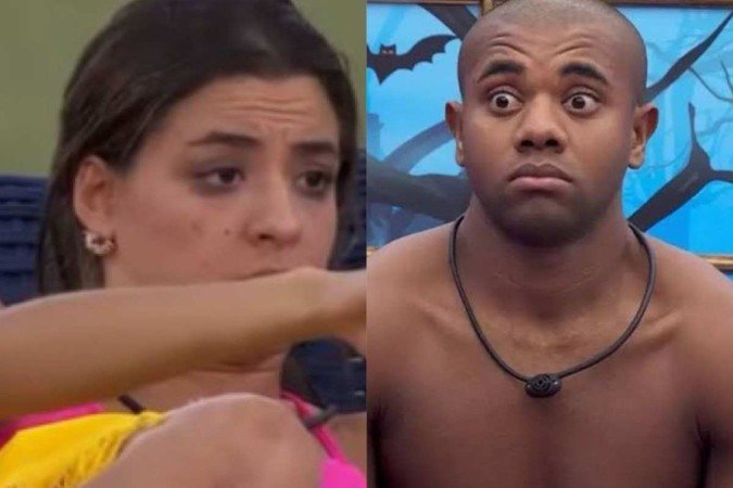 Beatriz Reis e Davi Brito - (crédito: Reprodução TV Globo) Beatriz Reis e Davi Brito - (crédito: Reprodução TV Globo)