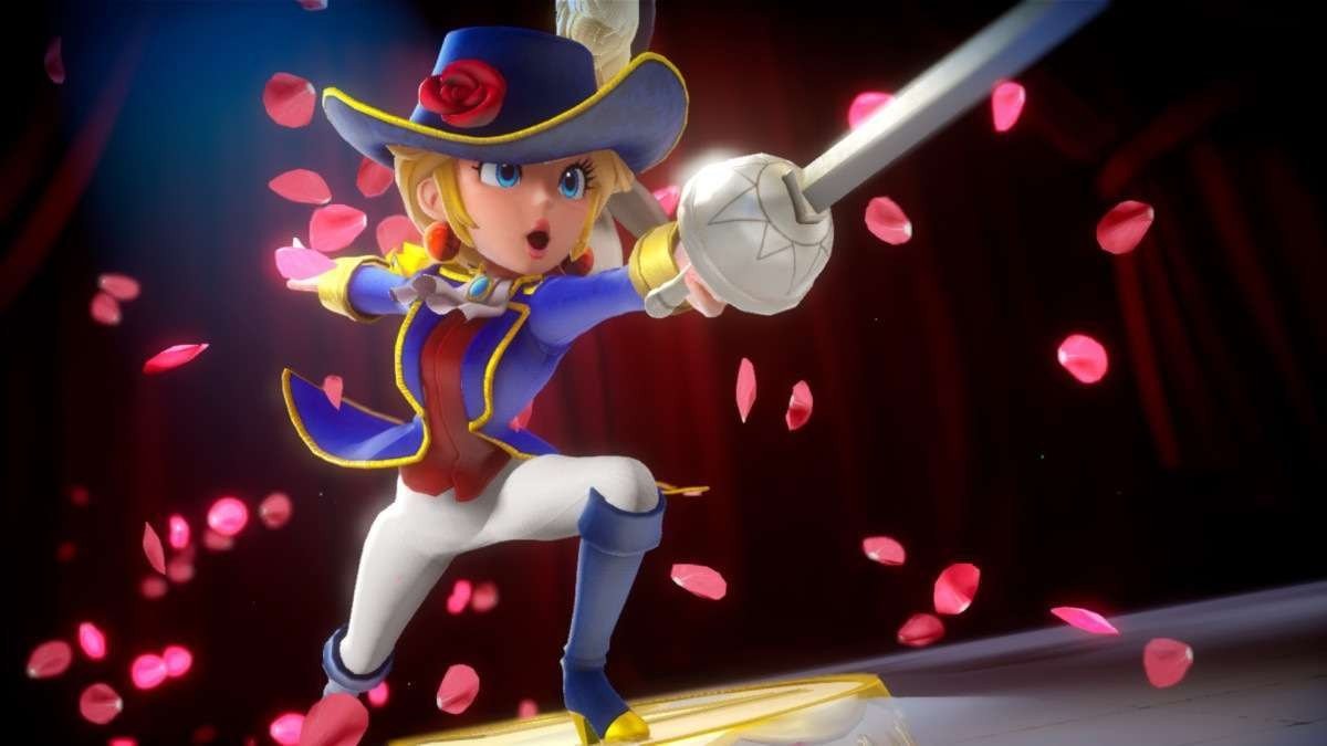 A Peach espadachim foi uma das primeiras variações disponível no jogo. A Peach espadachim foi uma das primeiras variações disponível no jogo.