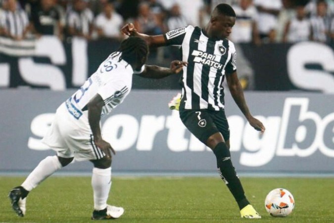 Luiz Henrique foi titular nos dois últimos jogos do Botafogo na Libertadores  -  (crédito:  Vitor_Silva)