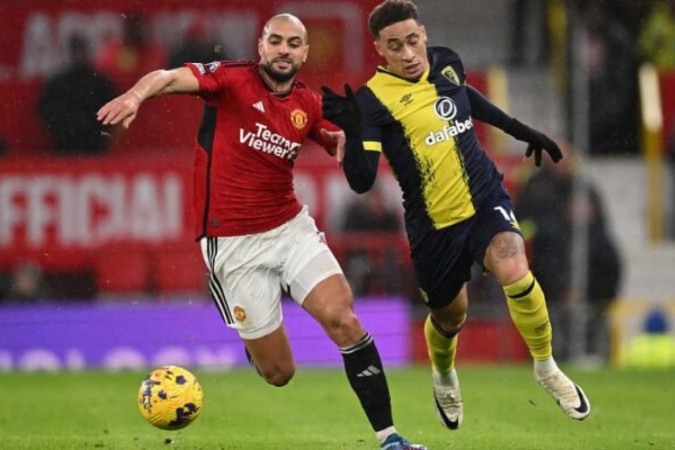 Bournemouth não tomou conhecimento e fez 3 a 0 no Manchester United no Old Trafford no primeiro turno -  (crédito: Foto: Oli Scarff/AFP via Getty Images)