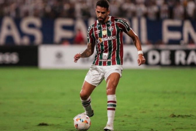 Manoel é um dos jogadores que iniciou treino de transição com bola  -  (crédito: Foto: Marcelo Gonçalves/Fluminense)