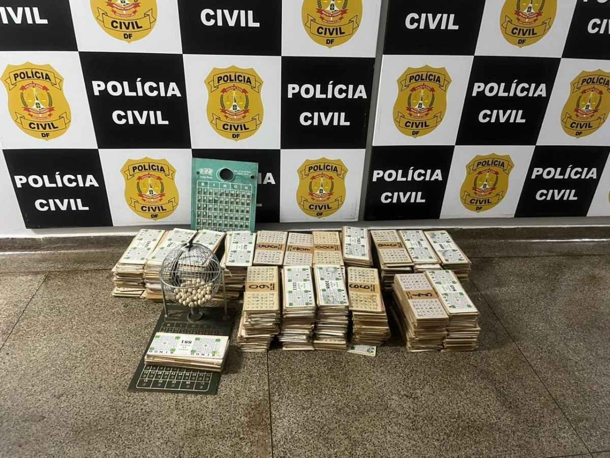 Polícia Civil fecha casa de bingo no Itapoã e donos são presos