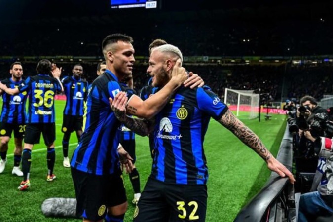 Inter de Milão lidera o Campeonato Italiano com folga e caminha para o título - Foto: Piero Cruciatti/AFP via Getty Images -  (crédito: Foto: Piero Cruciatti/AFP via Getty Images)