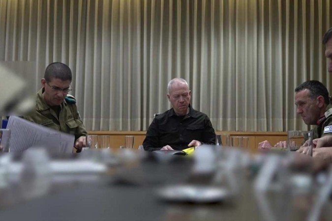 O premiê israelense Benjamin Netanyahu tinha garantido antes do ataque que o país estava ‘preparado’ para enfrentar um ‘ataque direto do Irã’ - (crédito: GPO (Government press office) / IDF (Israeli Defense forces) / Israeli Ministry of Defence / AFP) O premiê israelense Benjamin Netanyahu tinha garantido antes do ataque que o país estava ‘preparado’ para enfrentar um ‘ataque direto do Irã’ - (crédito: GPO (Government press office) / IDF (Israeli Defense forces) / Israeli Ministry of Defence / AFP)
