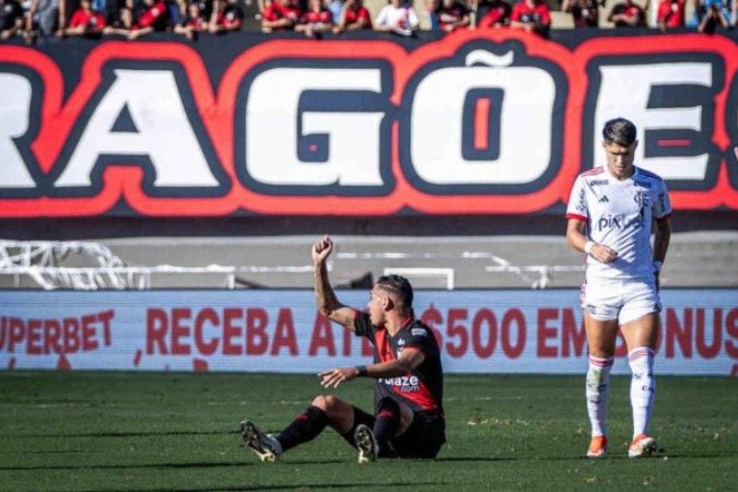 Súmula da partida entre Atlético-GO x Flamengo pela 1ª rodada do Brasileirão - Foto: Reprodução -  (crédito: Foto: Reprodução)