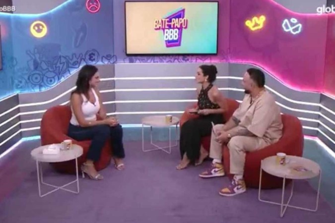 Alane, Thaís Fersoza e Ed Gama -  (crédito: Reprodução Globo )
