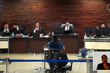 A sessão de julgamento durou quase 12 horas -  (crédito: Divulgação/Tribunal de Justiça de Rondônia)