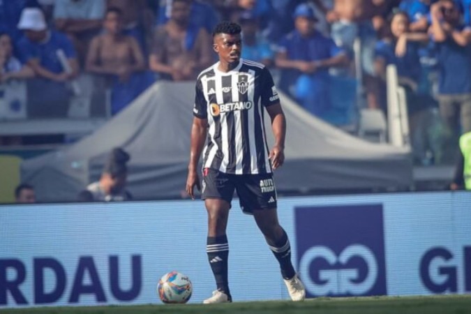 Jemerson interessa ao Athletico  -  (crédito: Foto: Pedro Souza / Atlético)