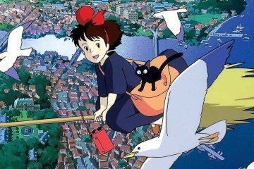  A jovem bruxinha enfrenta desafios e descobre seu lugar no mundo em versão IMAX -  (crédito: Divulgação / Studio Ghibli)