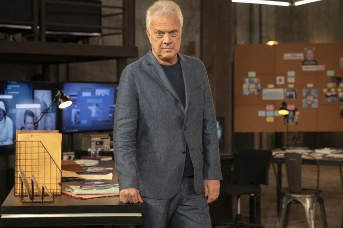 Pedro Bial voltará como apresentador na segunda temporada de 'Linha direta' -  (crédito: Divulgação/ Globo)