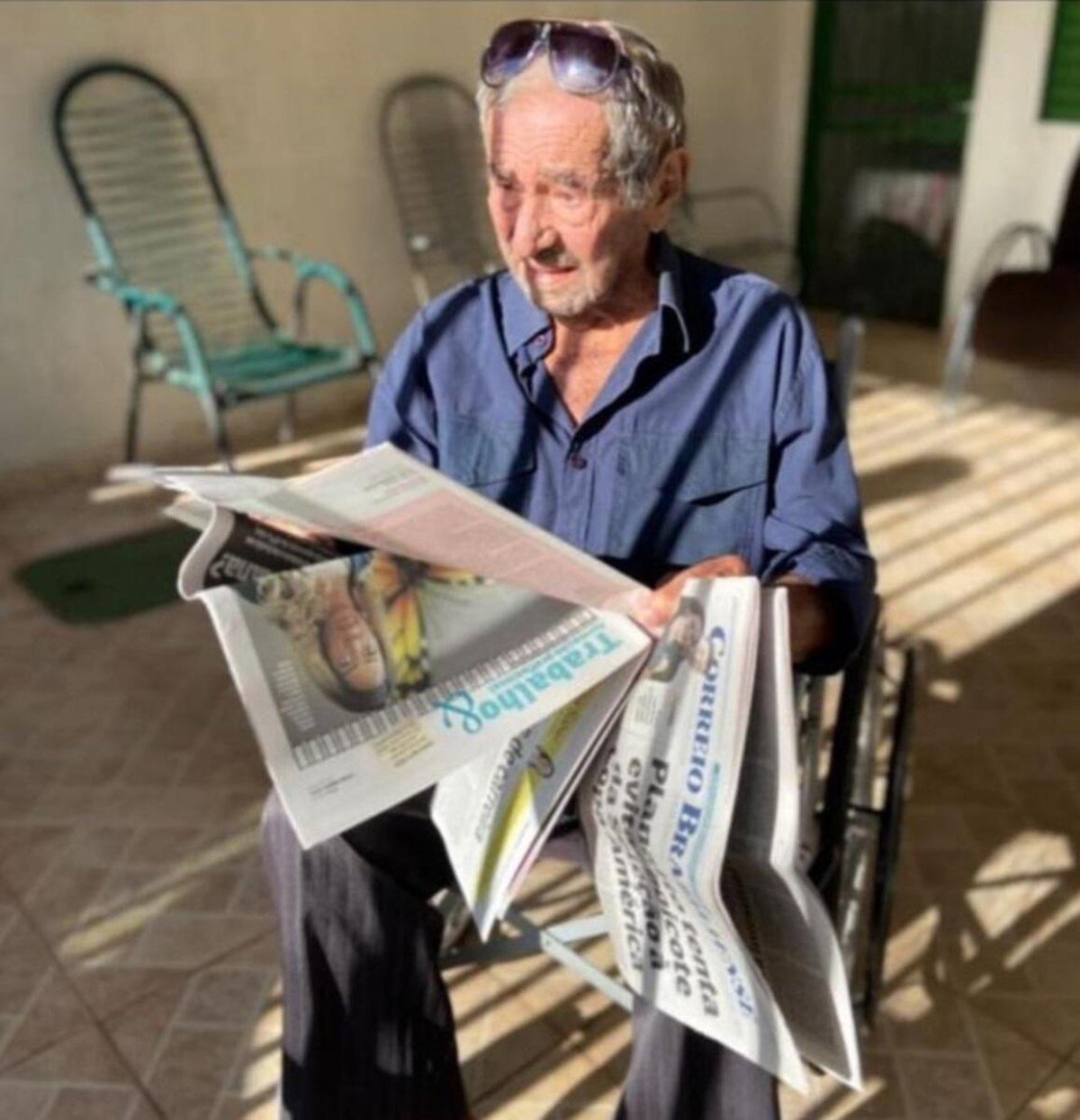 O pioneiro João Benedito era um leitor assíduo, inclusive, do Correio Braziliense, jornal do qual era assinante