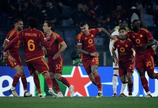 Mancini (Roma) -:Foto:  Filippo Monteforte /AFP via Getty Images