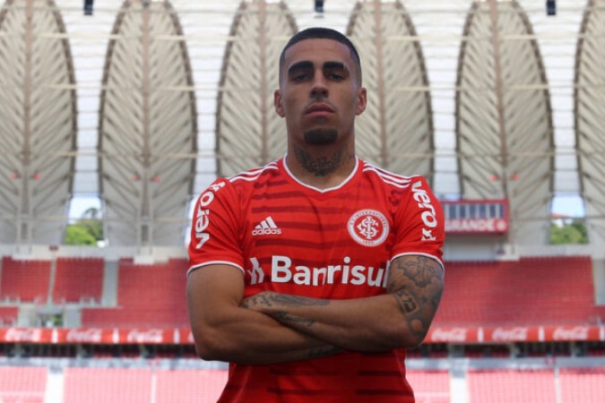 Gabriel atuou em apenas duas partidas na temporada -  (crédito: Ricardo Duarte / Internacional)