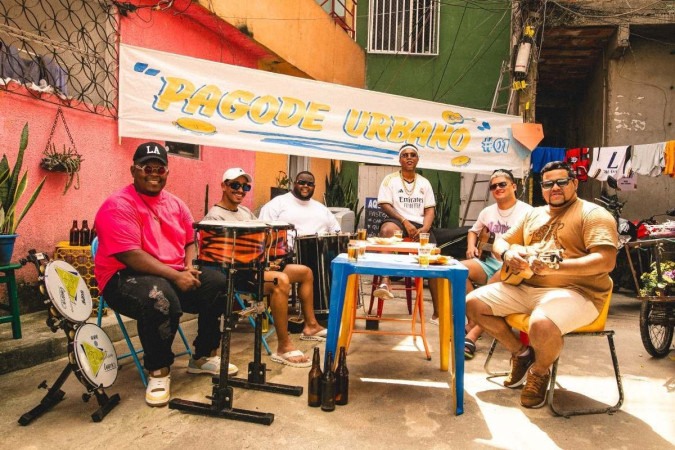 O videoclipe que acompanha o álbum foi gravado na comunidade carioca do cantor  -  (crédito: Divulgação)