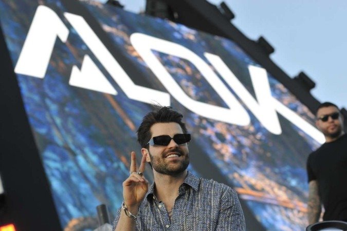  17/04/2024 Credito: Minervino Junior /CB/DA.Press. Cidades. Especial AniversÃ¡rio de Brasilia 64 anos. PreparaÃ§Ã£o da festa do aniversario de brasilia -Palco do show e entrevista com Alok.