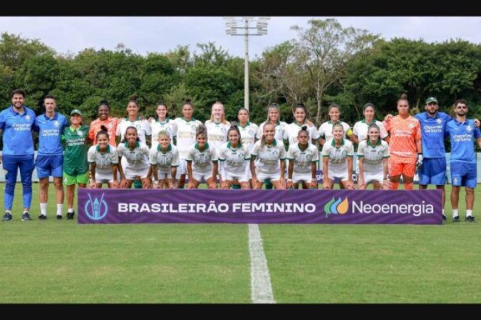 Time feminino do Palmeiras -  (crédito: Foto: Paloma Cassiano/Palmeiras)