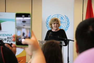 A relatora da ONU encerrou na capital um giro de 11 dias que incluiu outras regiões do Brasil, onde se reuniu com autoridades e ativistas -  (crédito: Reprodução/Nações Unidas Brasil)